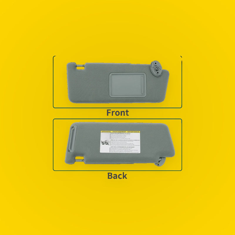 Sun Visor for Toyota Tacoma 2005-2015 with Mirror 2 x