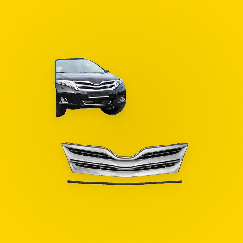 Front Upper Bumper Grille for Toyota Venza 2013-2015 LE