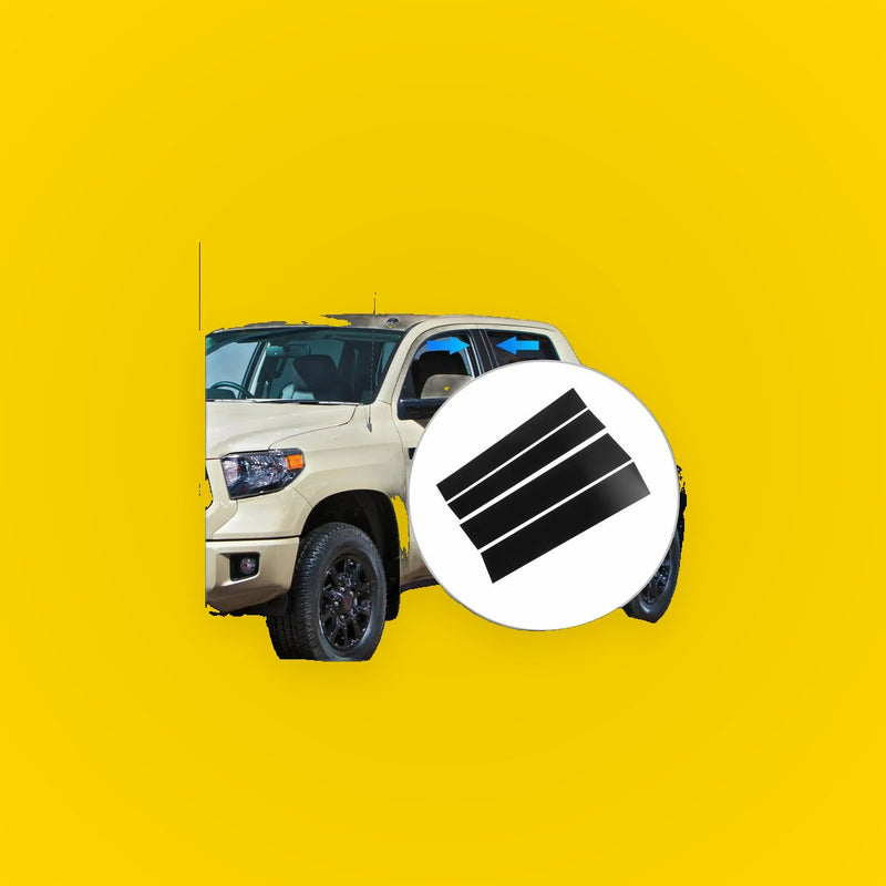 4 x Car Door Cover Panel Trim Stickers for Toyota Tundra