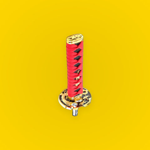 15cm Red/Black Katana Samurai Gear Knob