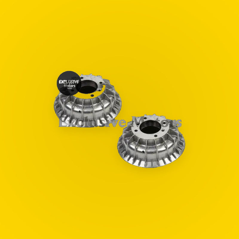Alloy Finned Brake Drums- Pair