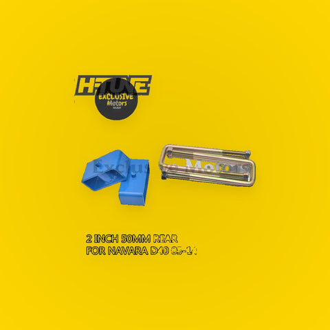 2" Rear Suspension Block Lift Kit for Nissan Navara D40,