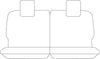 Sperling Empire Leather Rear Black Seat Covers Suits