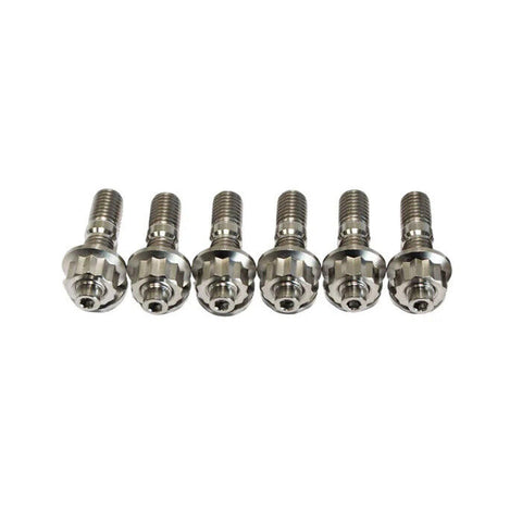 Manifold & Turbo 6 Pcs M10X1.5X45Mm Titanium Stud Kit