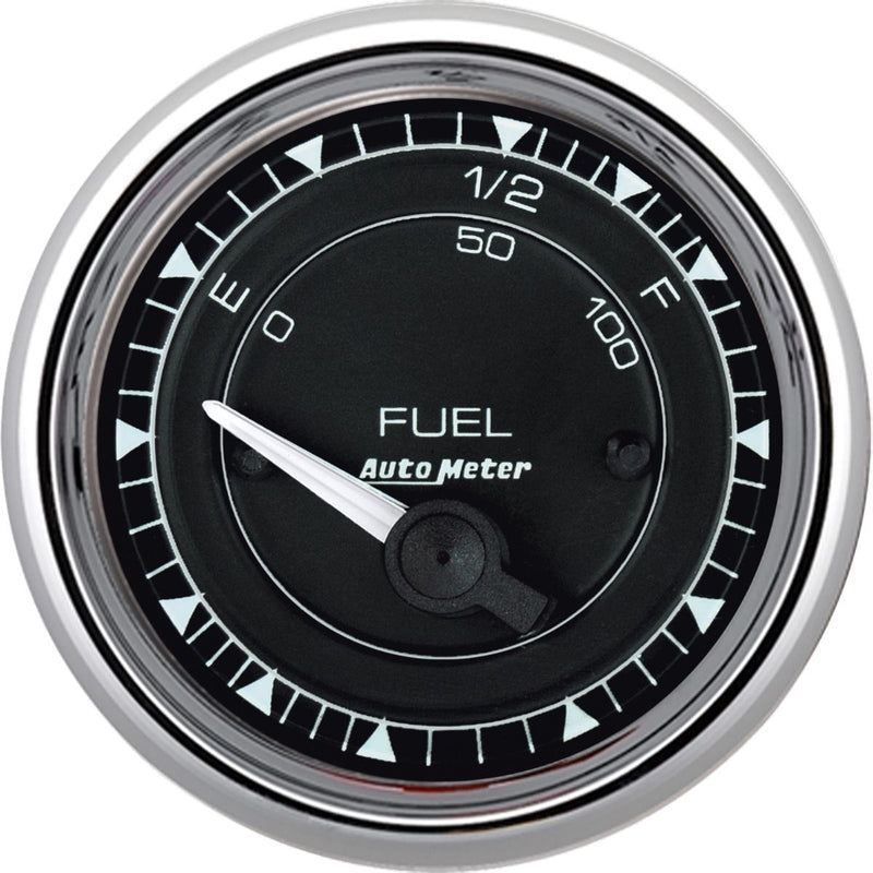 AutoMeter Chrono Chrome 2-1/16in Fuel AU9715