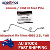 Mitsubishi MN Triton 4D56 2.5L Genuine Turbo Charger Oil Feed Pipe