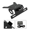 Suzuki SV650 ABS 2016-2021 License Plate Holder Bracket