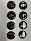 Autotecnica Billet Dome Black Gear Shift Knob A033B