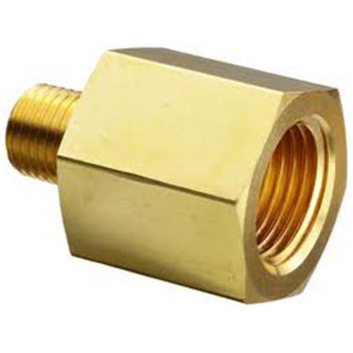 TubeFit Reducing Bush Brass 1/4" Bspt M x 1/8" BSP F