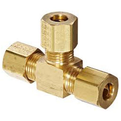 Tubefit Union-1/8 Comp/Three-Way Tee 01014-02