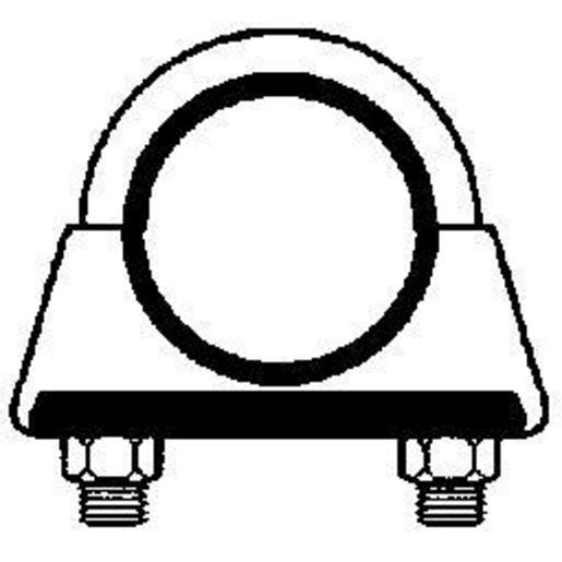 Walker Exhaust Clamp-Muffler (Use Sku A9497296) C11
