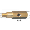 VDO Adaptor T-Piece Brass 1/4in.-27NPTF Thread A/B