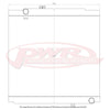 PWR Radiator 42mm fits Toyota Hilux Surf KZN185/Prado