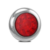 LED Autolamps Multi Volt Round Stop/Tail/Turn Lamp Chrome