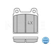 Meyle Original Brake Pad Set Front 025 200 1115
