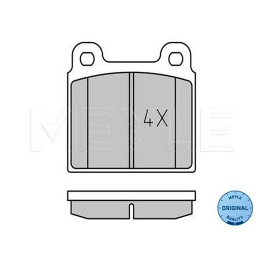 Meyle Original Brake Pad Set Front 025 200 1115
