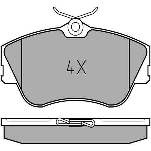 Meyle Brake Pad Set 025 214 7919/PD