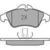 Meyle Original Brake Pad Set Front 025 215 7620