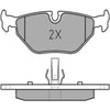 Meyle Original Brake Pad Set Rear 025 219 3417