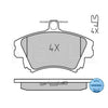 Meyle Original Brake Pad Set Front 025 219 8317