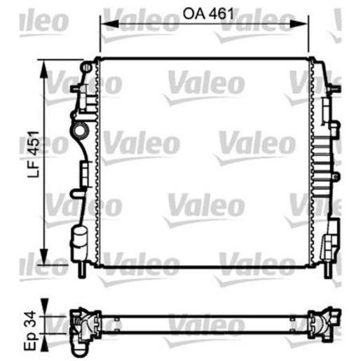 Valeo Radiator 794922