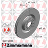 Zimmermann OE Coat Z Brake Rotor Pair 345mm Front