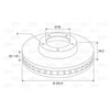 Valeo Brake Pad Set Front 197231
