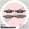 Zimmermann Brake Pad Rear Set 21592.185.1