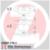 Zimmermann Brake Pad Front Set 23287.175.1