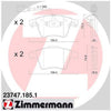Zimmermann Brake Pad Front Set 23747.185.1