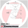 Zimmermann Brake Pad Front Set 24096.200.1