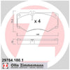 Zimmermann Brake Pad Front Set 29784.180.1
