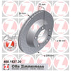 Zimmermann OE Coat Z Brake Rotor Pair 299mm Rear