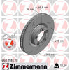 Zimmermann OE Coat Z Brake Rotor 360mm Front RH