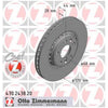 Zimmermann OE Coat Z Brake Rotor Pair 320mm Front