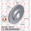 Zimmermann OE Coat Z Brake Rotor 330mm Front LH