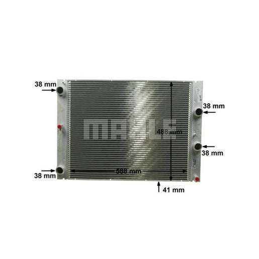 Mahle Radiator Oe Quality CR1158000P