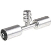 OEX Steel Fitting #6 Splicer Beadlock #6 Straight w/
