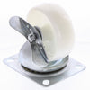 Marlin Castor-Med Ind 4In Nylon-Brake MIS4NY/B