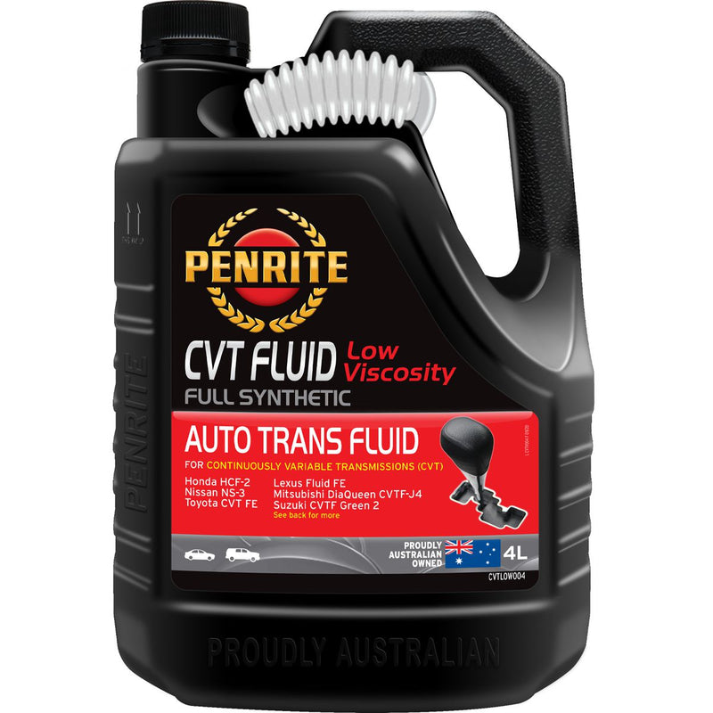 Penrite CVT Full-Syn Low Viscosity Fluid 4L CVTLOW004
