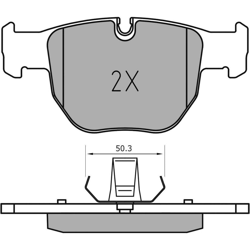 Meyle Original Brake Pad Set Front 025 233 9719