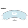 Bendix Heavy Duty Brake Pad Set Rear DB2432 HD