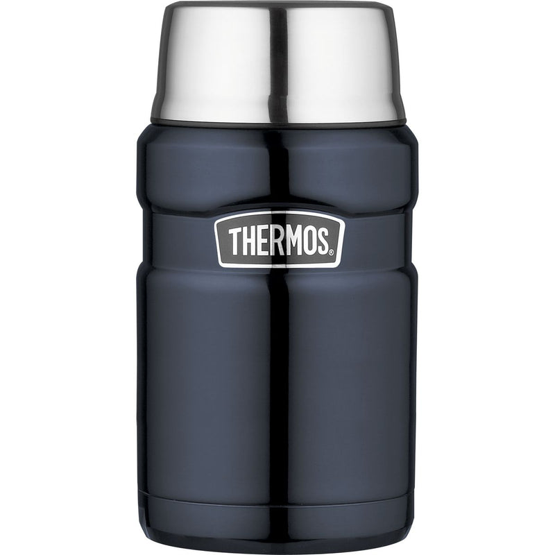 Thermos Stainless Steel Insulated Food Jar Blue 710ml Blue