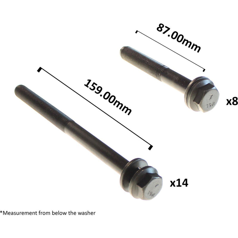 Permaseal Head Bolt Set HBS156