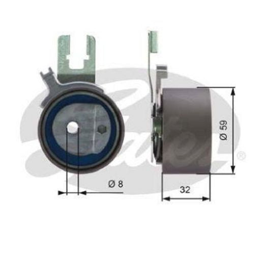 Gates Sbds Manual Tensioner T43119