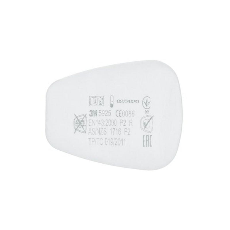 3M Particulate Filter fits Dust 5925 P2 R (Pk of 2)