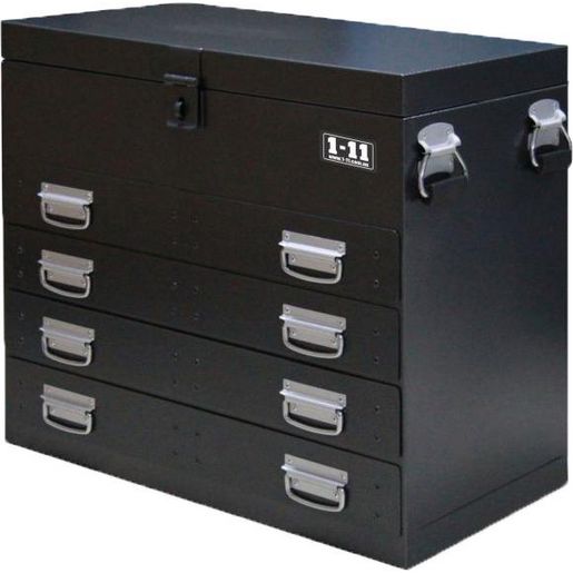 One-Eleven Ute Tool Box Steel 4 Drawer TBNS4