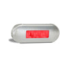 LED AutoLamps Rear Marker with Stainless Steel Bezel Red