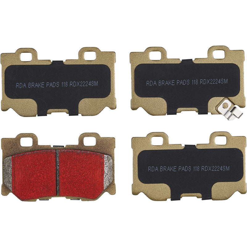 RDA Brakes Extreme Brake Pad Set Rear RDX2224SM