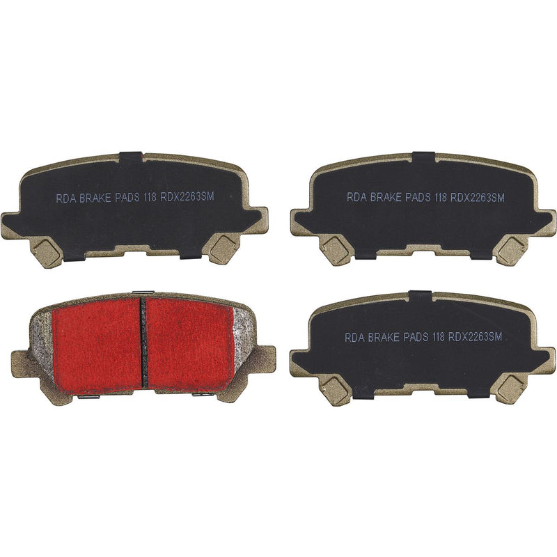 RDA Brakes Extreme Brake Pad Set Rear RDX2263SM